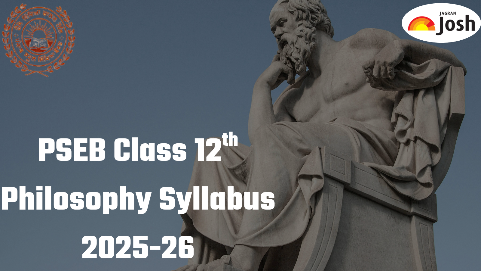 Punjab Board PSEB 12th Philosophy Syllabus 2025-26; Download FREE PDF