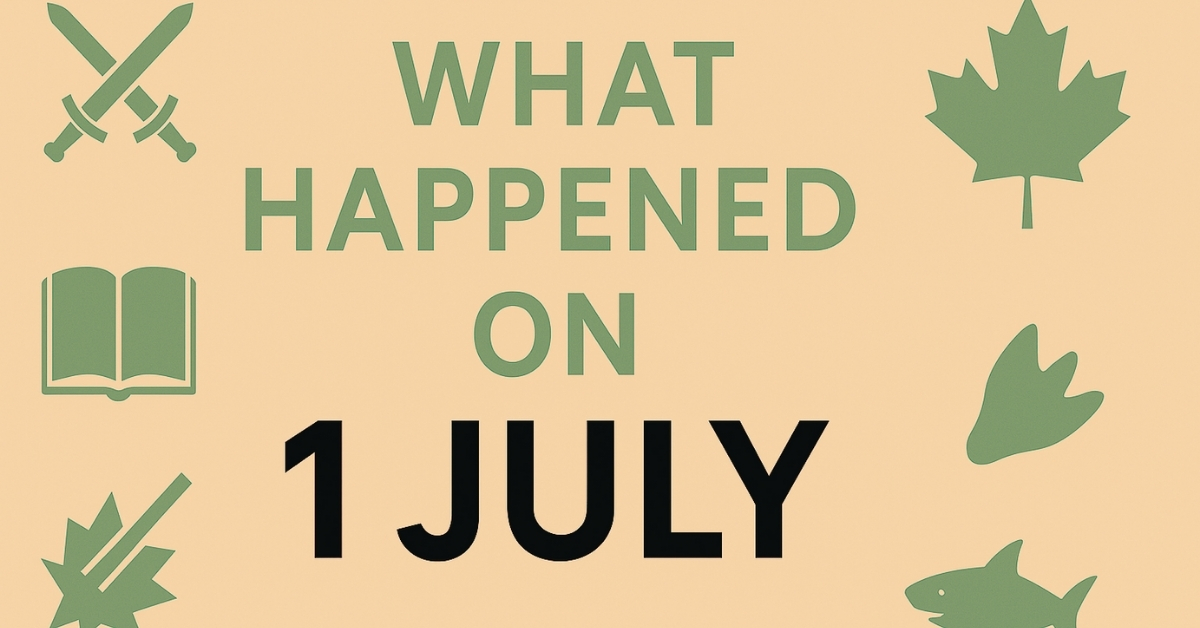 This Day in History: What Happened Today in History – 1 July