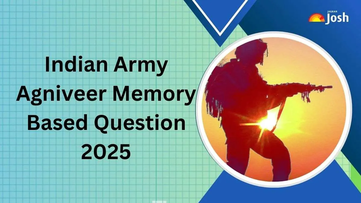 Indian Army Agniveer Memory Based Question 2025