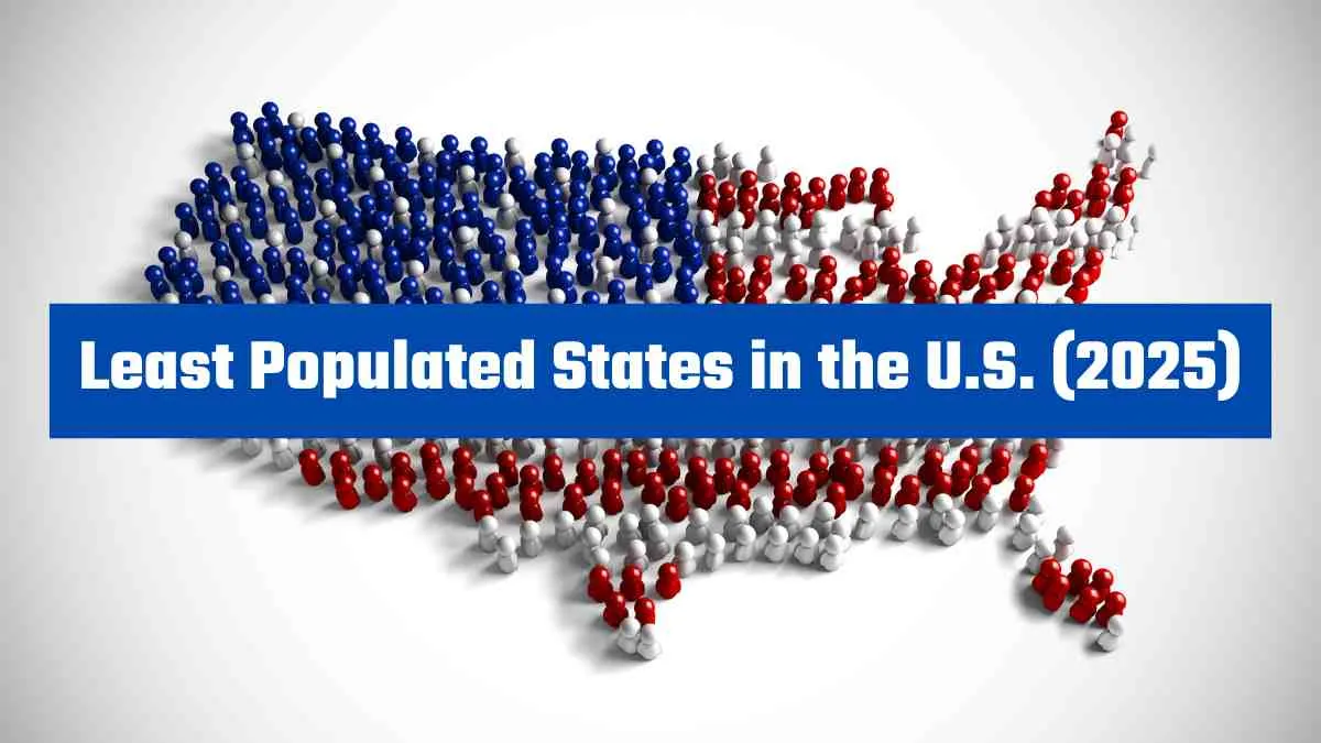 Least Populated States in the U.S. (2025)