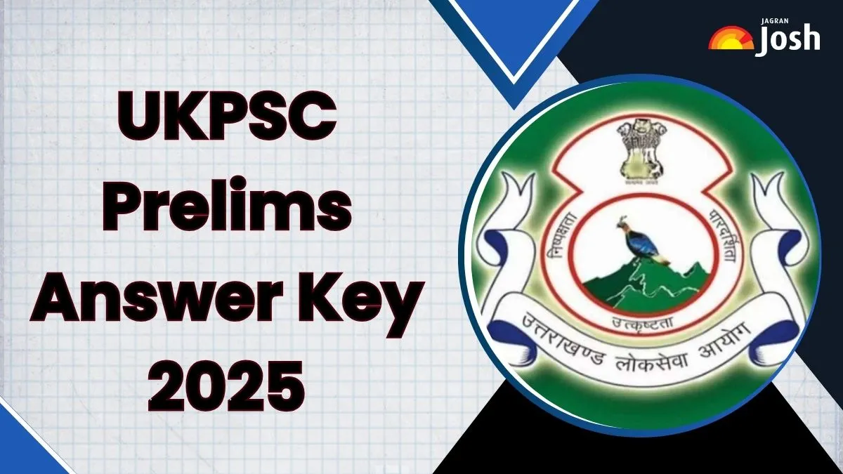 UKPSC Answer Key 2025 OUT