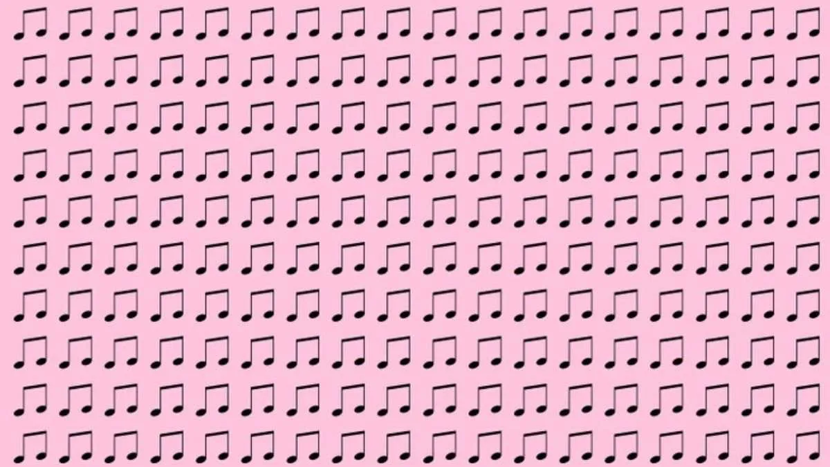 Spot the different note.