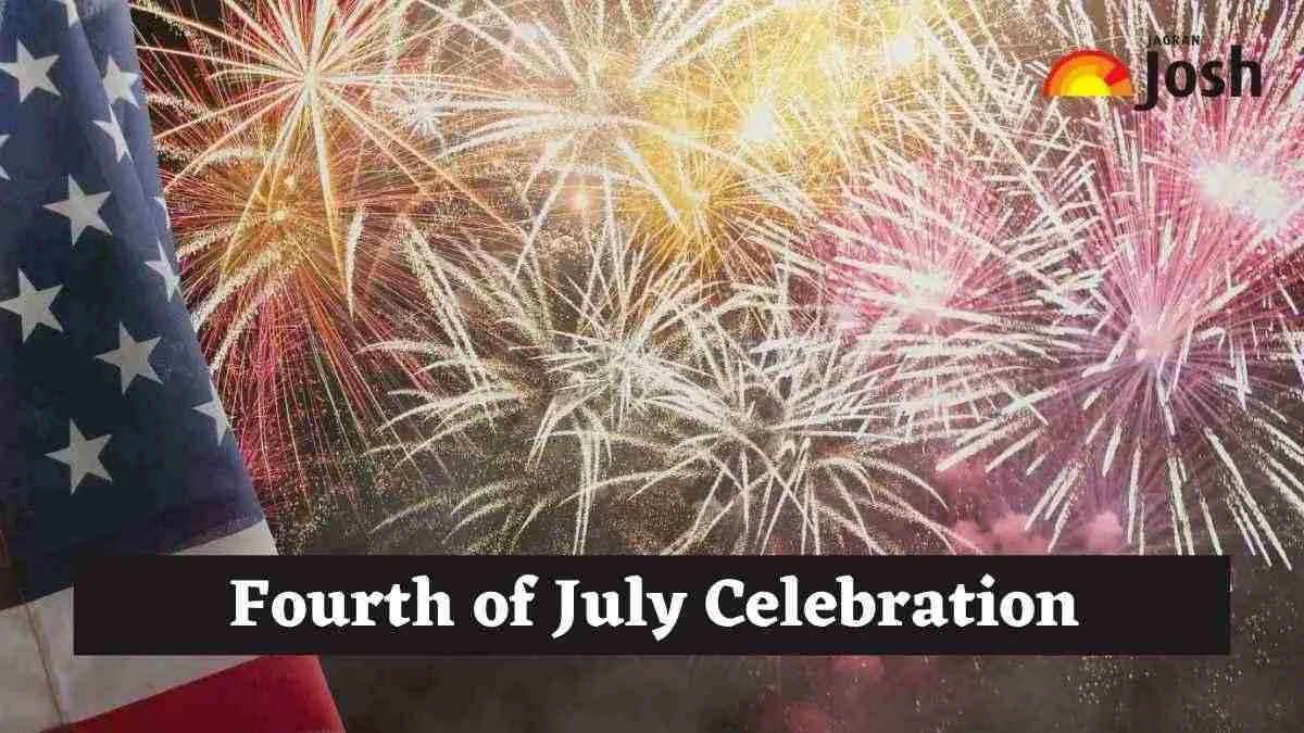 Celebration of the Fourth of July with Fireworks in the United States