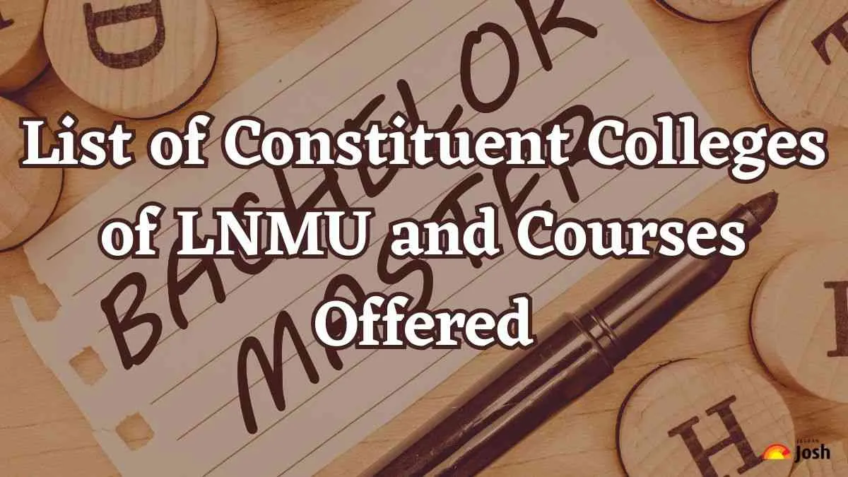 List of Constituent Colleges of LNMU