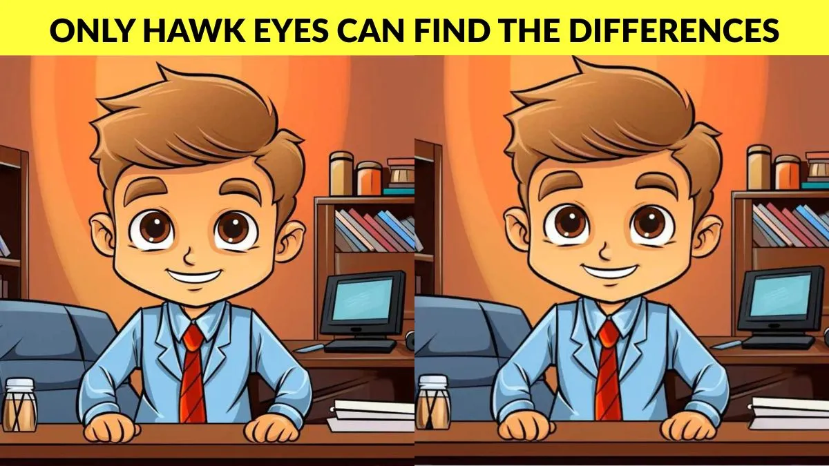 Spot 4 differences in 21 seconds
