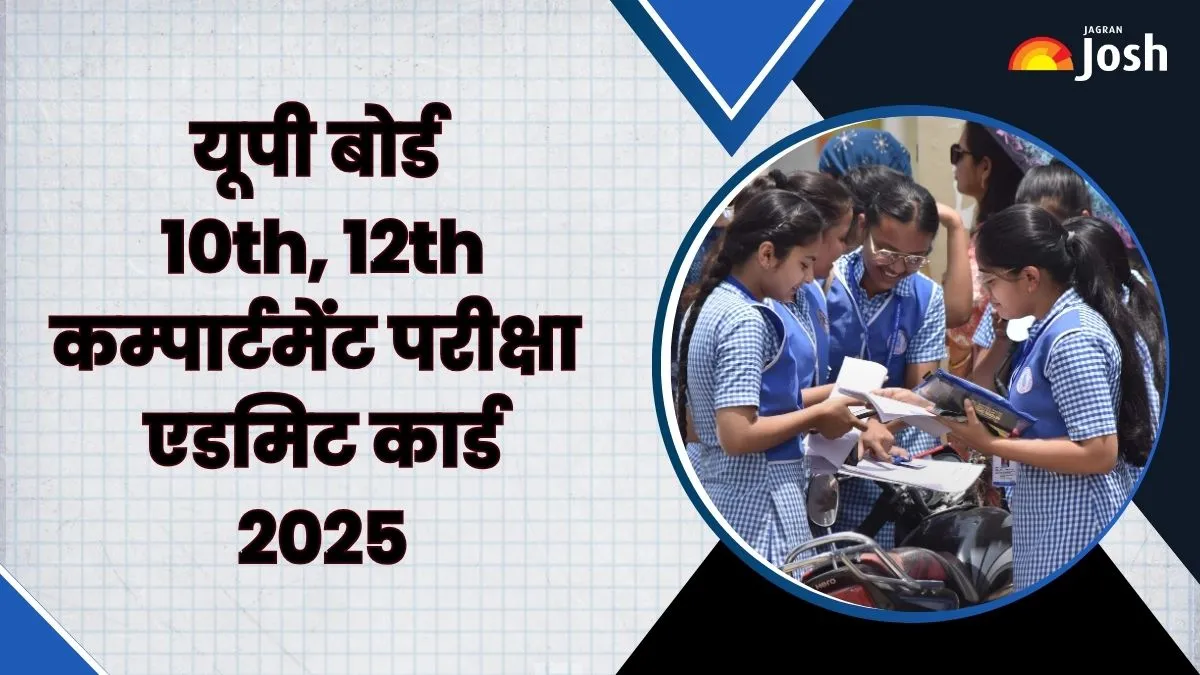 UP Board 10th, 12th Compartment Admit Card 2025