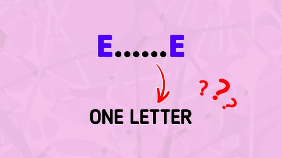 Only for High IQ: It starts and ends with an “E,” and it only has one letter. What is it?
