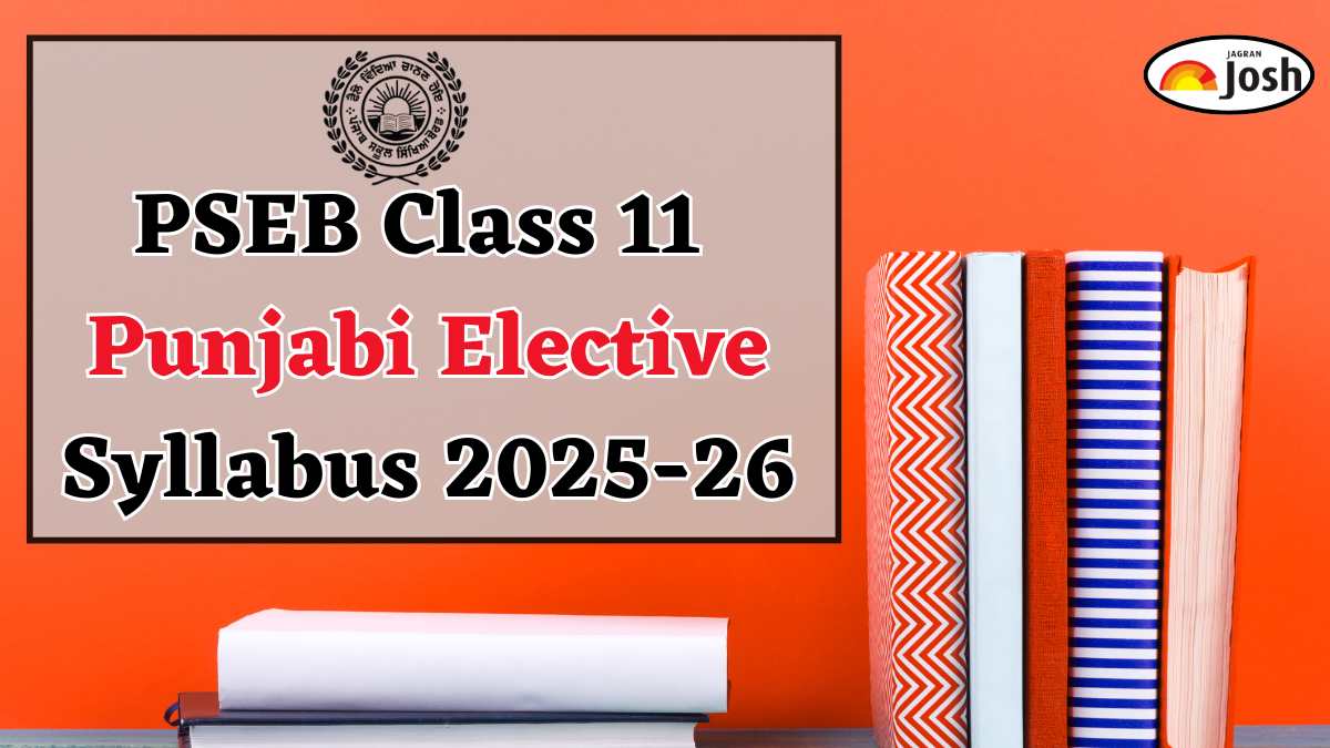 Punjab Board PSEB Class 11 Punjabi Elective Syllabus 2025-26, Download FREE PDF