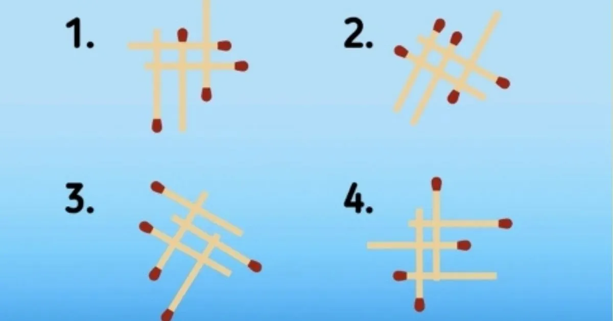 Can Your Detective Skills Find the Hidden Odd Matchstick Pattern?