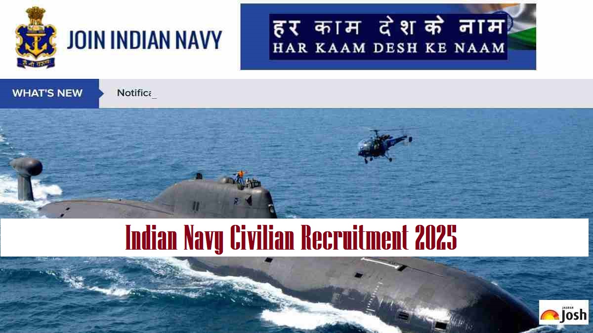 Indian Navy Civilian Recruitment 2025: INCET Notification Released for 1100+ Posts at joinindiannavy.gov.in, Check Apply Online, Eligibility and More