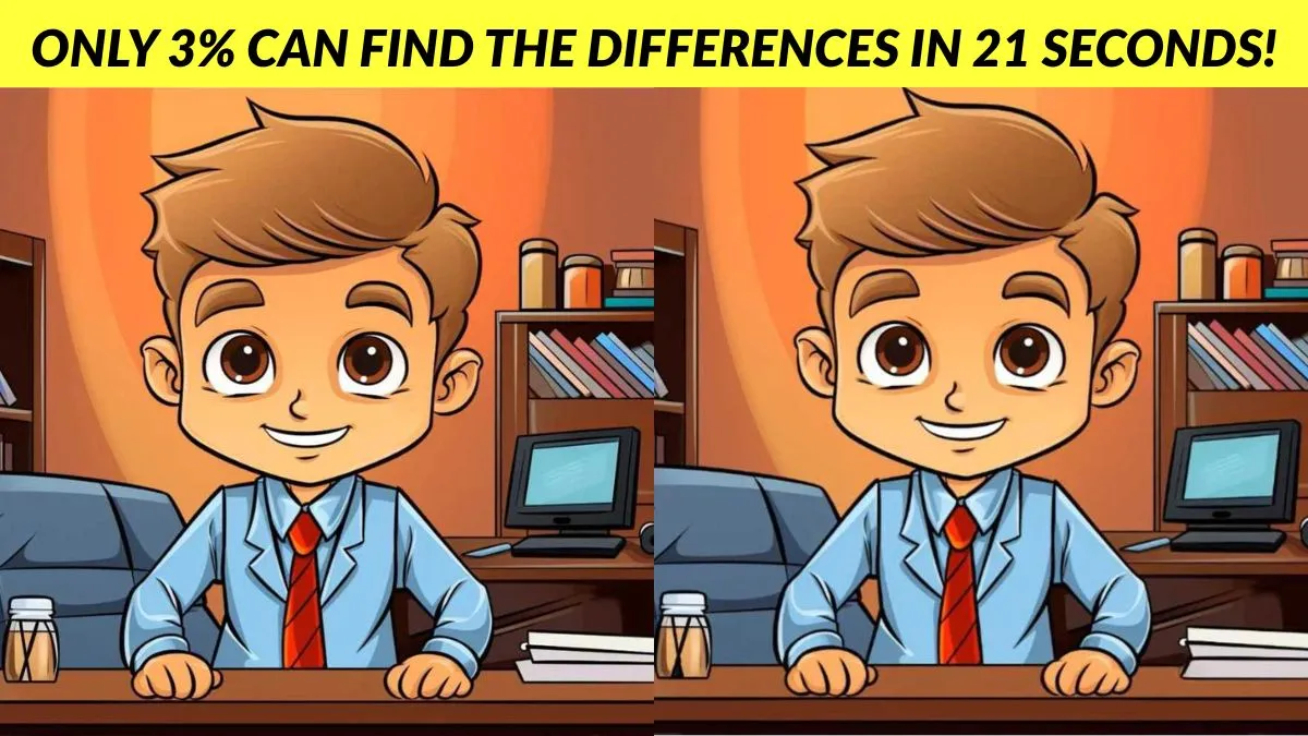 Spot 4 differences in 21 seconds