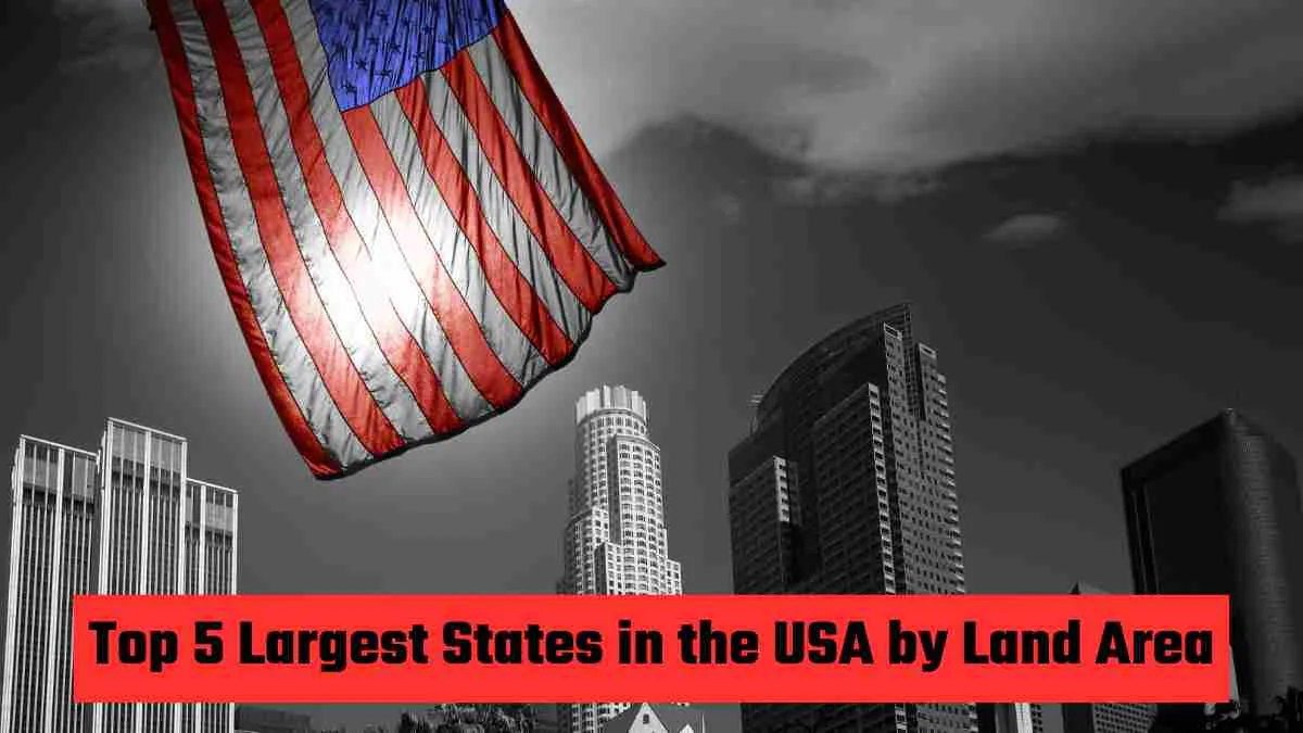 Top 5 Largest States in the USA by Land Area