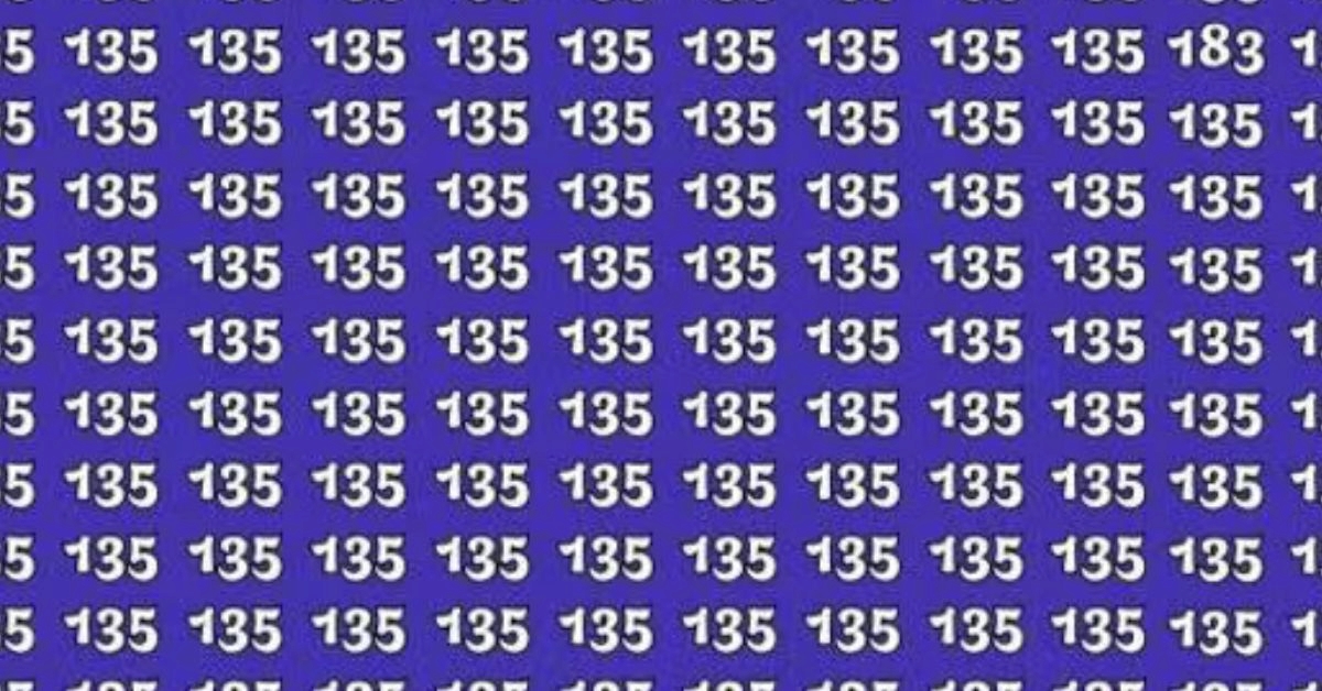 Are You An Amazing Detective With High IQ? Find the Hidden Odd Number in 5 Seconds
