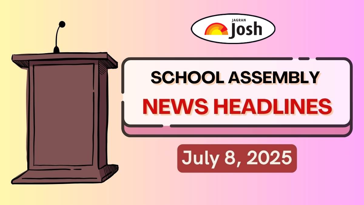 School Assembly News Headlines – July 8, 2025: Global Summits, Monsoon Alerts, Record-Breaking Wins & More