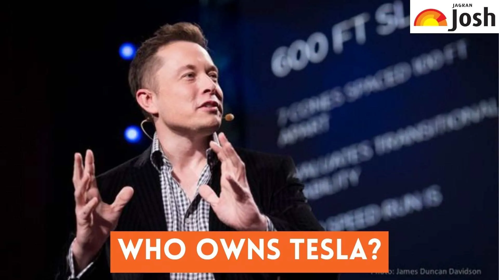 Elon Musk is the largest individual stockholder owning 13.04% of the Tesla stocks.