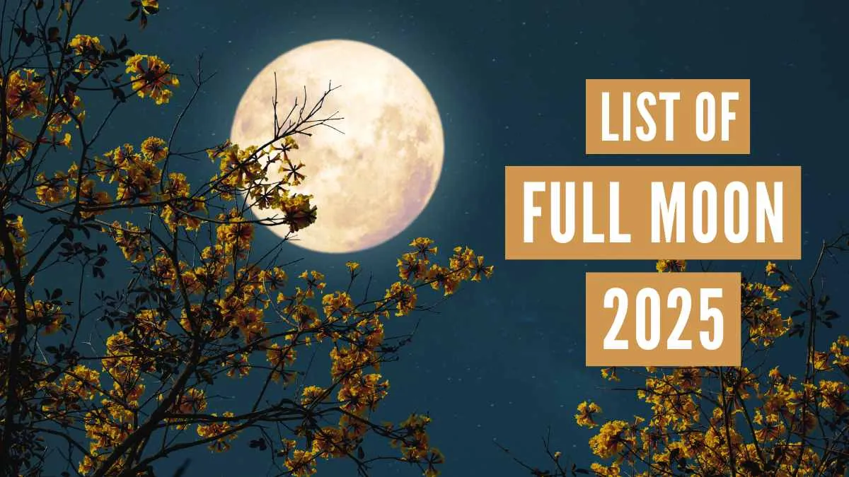 List of Full Moon 2025