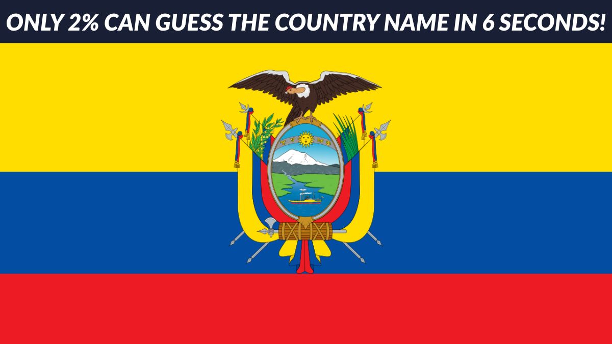 Brain Teaser: Only 2% With 100+ IQ Can Guess the Country Name in 6 Seconds!