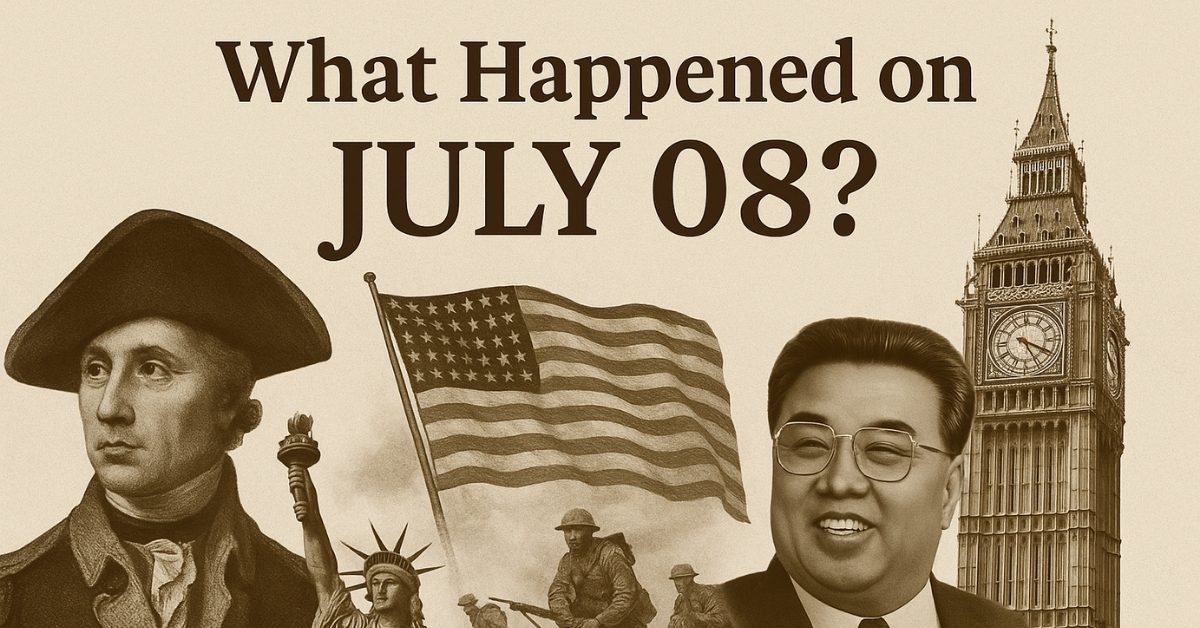This Day in History: What Happened Today in History – 08 July