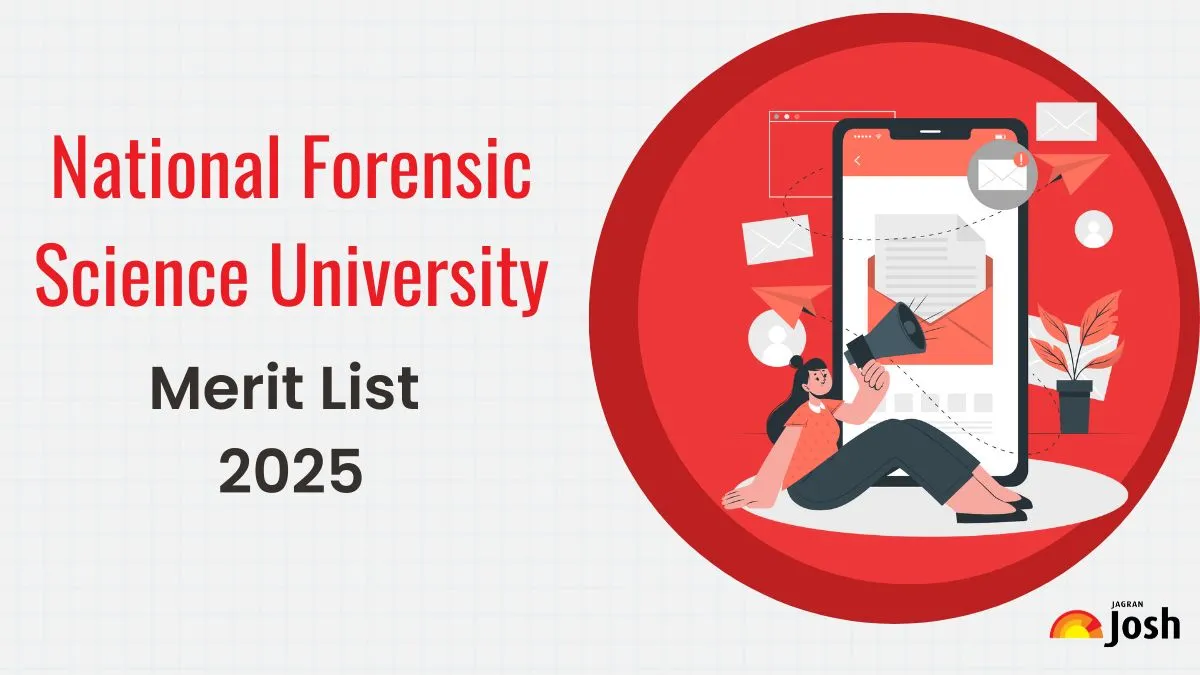 NFSU Merit List 2025 OUT