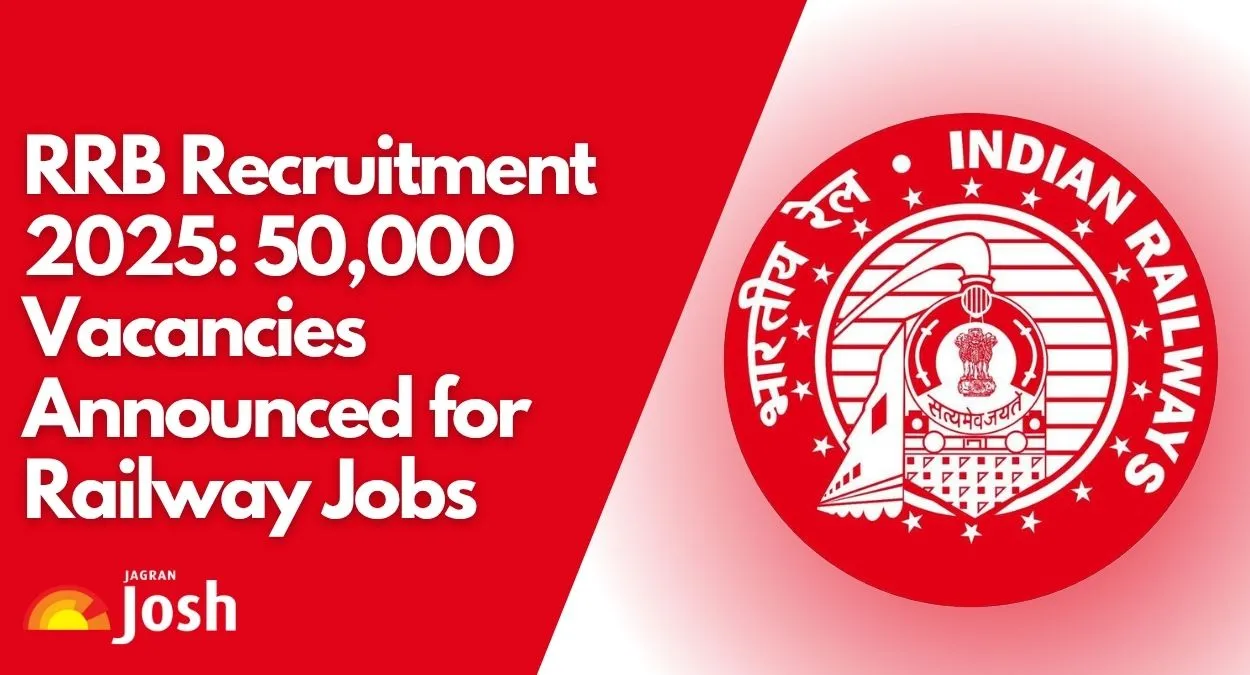 RRB Recruitment 2025: 50,000 Vacancies Announced for Indian Railway Jobs