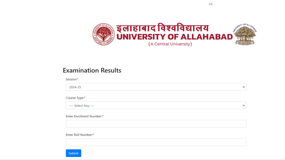 Allahabad University Result 2025 OUT: इलाहाबाद यूनिवर्सिटी UG, PG सेमस्टर रिजल्ट coe.allduniv.ac.in पर जारी, ये रहा Direct Link