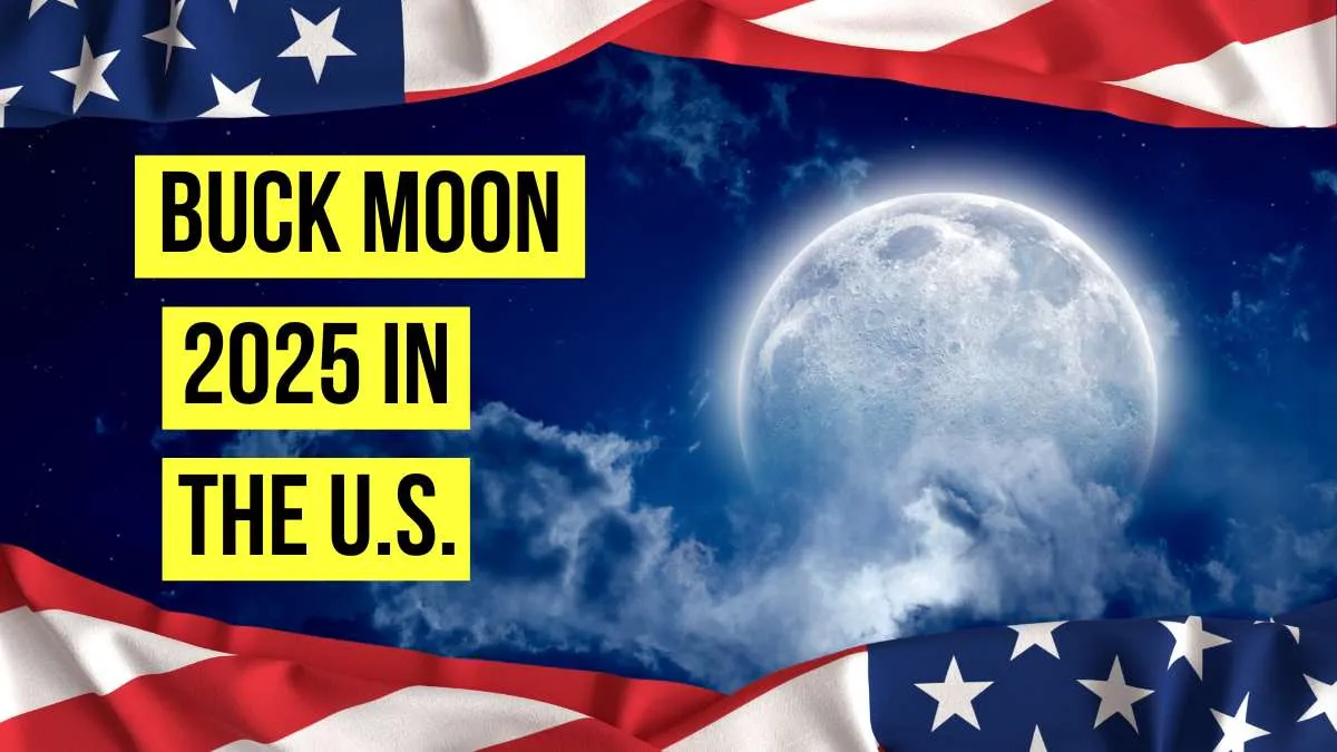 Buck Moon 2025 in the U.S.