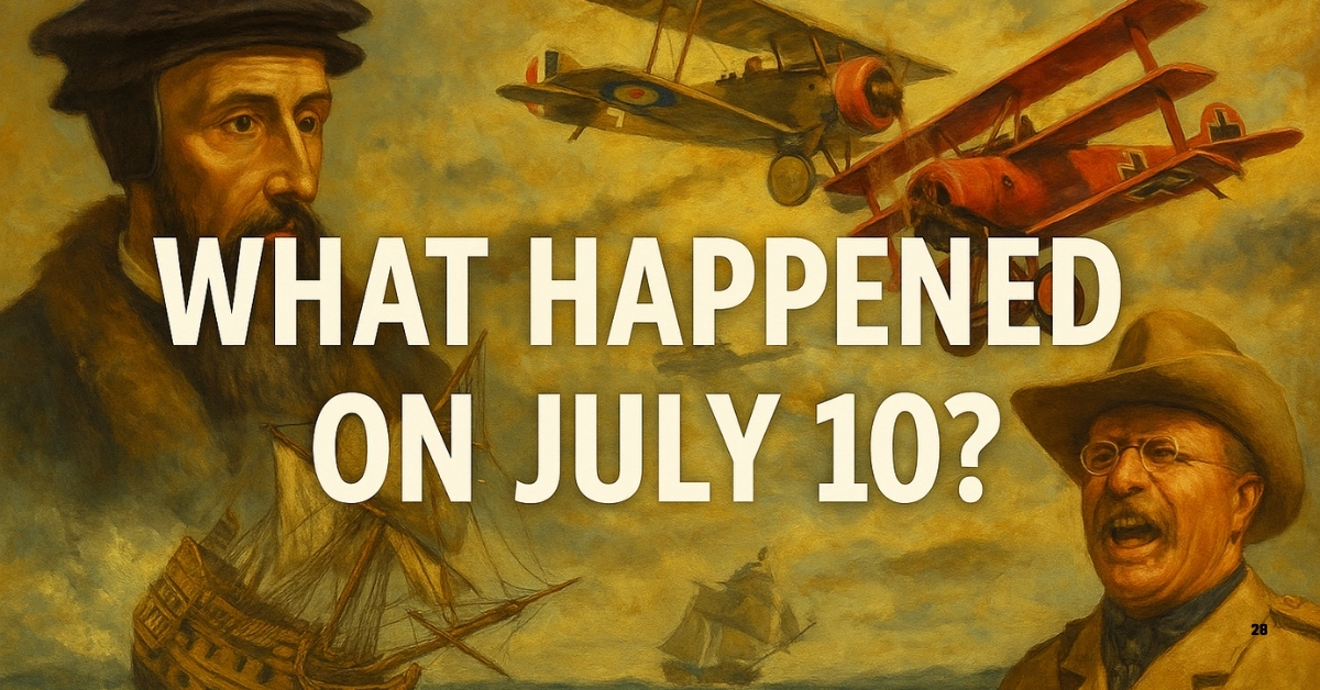 This Day in History: What Happened Today in History – 10 July