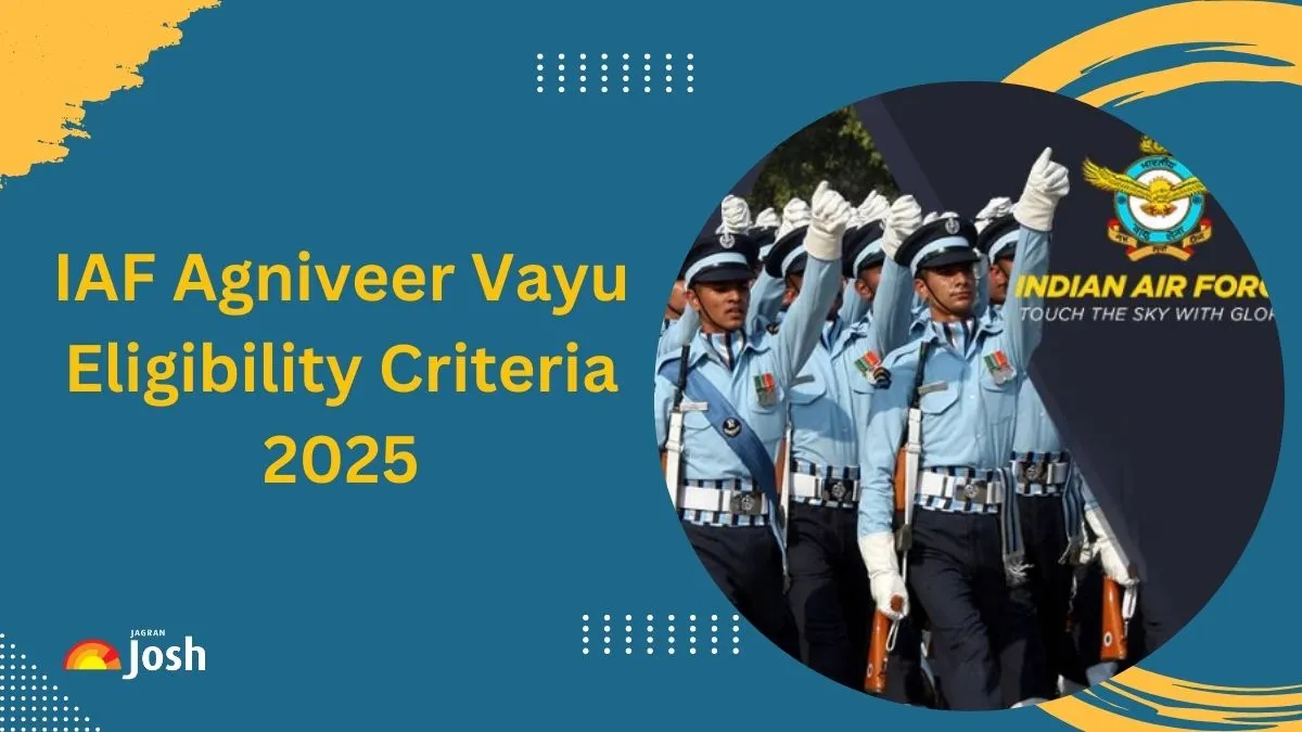 Agniveer Vayu Eligibility Criteria