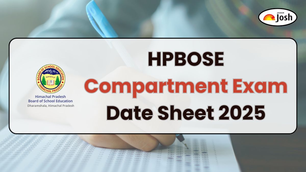 (Official) HPBOSE Compartment Exam Date Sheet 2025: HP Board Supplementary 10th, 12th Timetable, Download PDF
