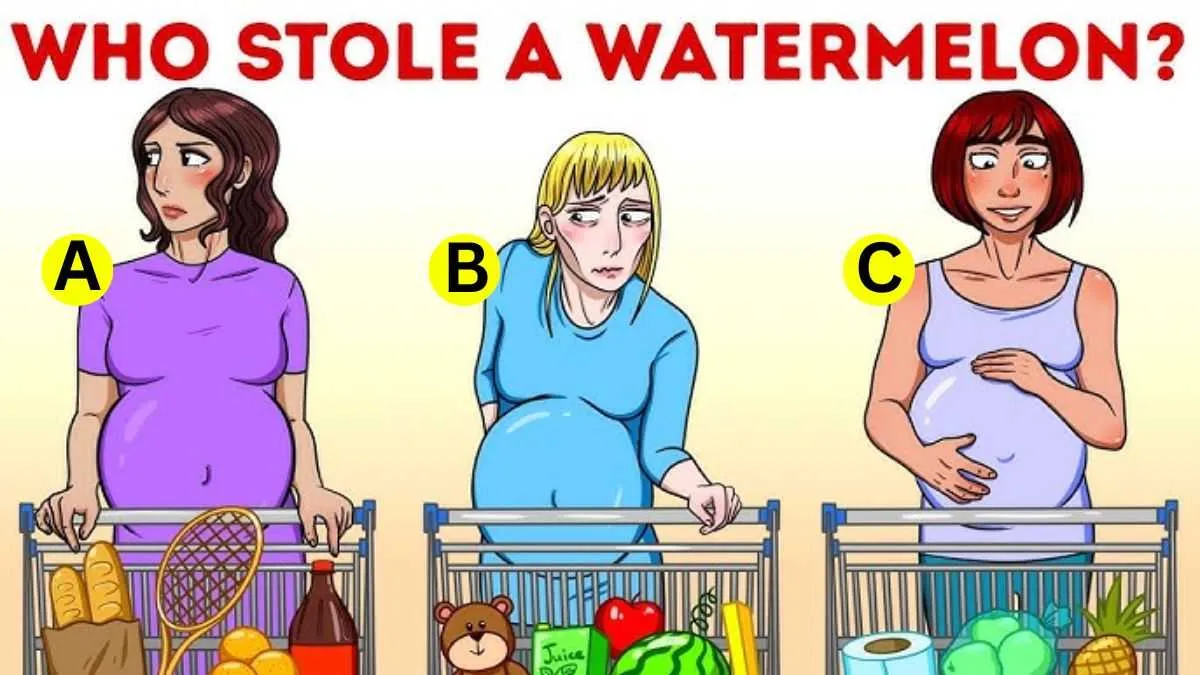 Who stole a watermelon?