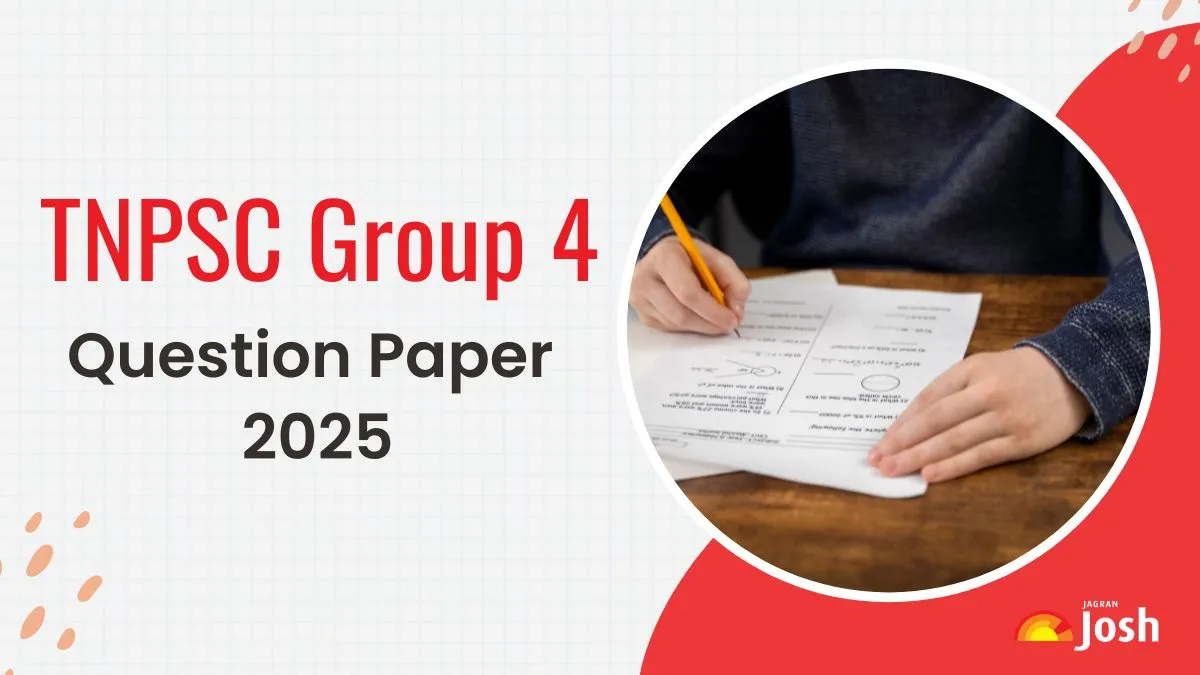 TNPSC Group 4 Question Paper 2025