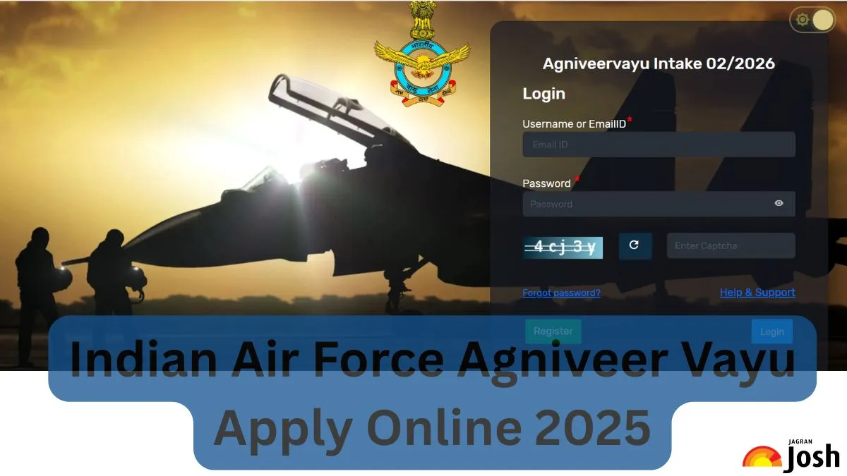 Indian Air Force Agniveer Vayu Apply Online 2025 Begins