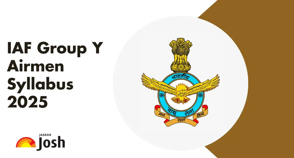 IAF Group Y Airmen Syllabus 2025: Subject-Wise Topics and Exam Pattern