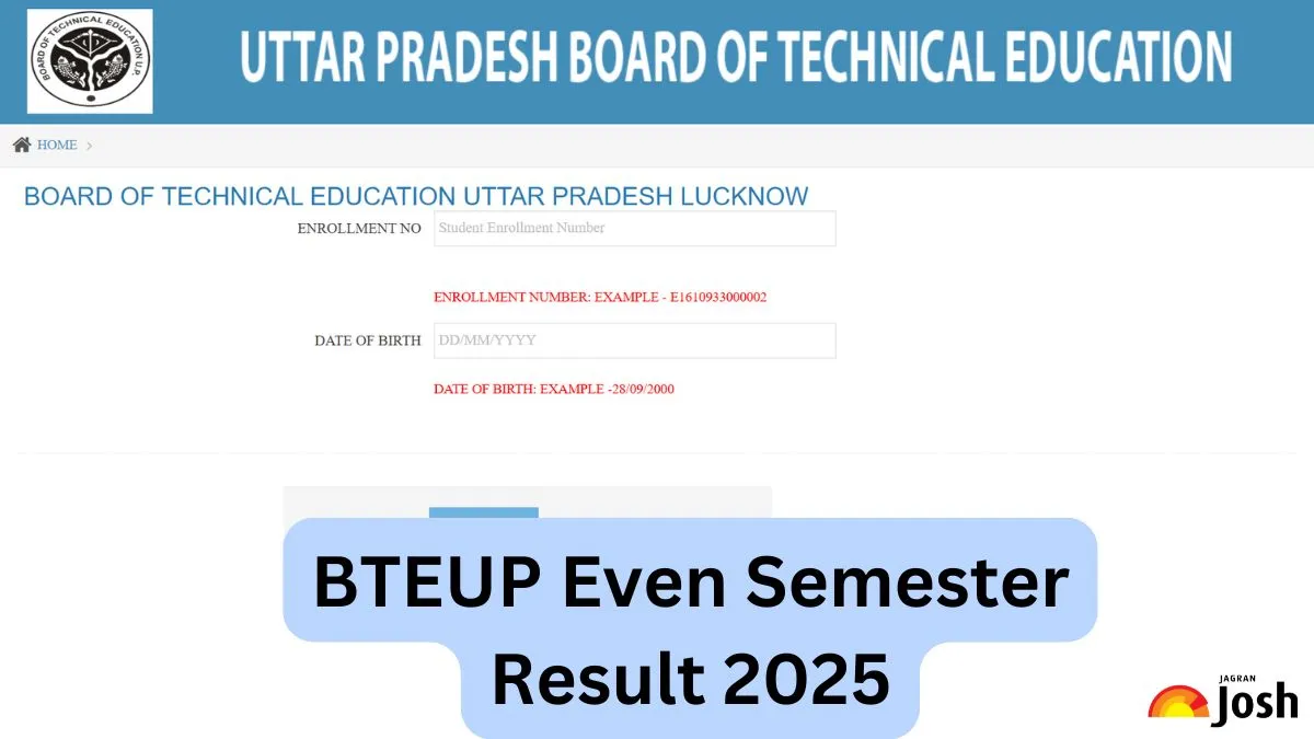 BTEUP Even Semester Result 2025