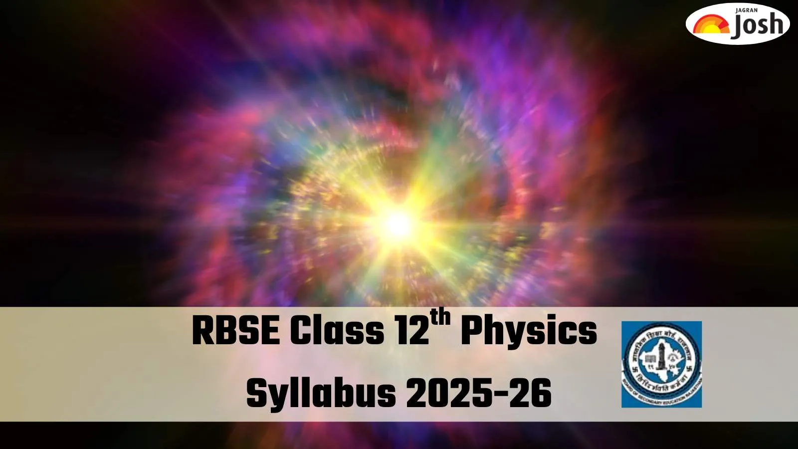 Download RBSE Class 12th Physics Syllabus PDF