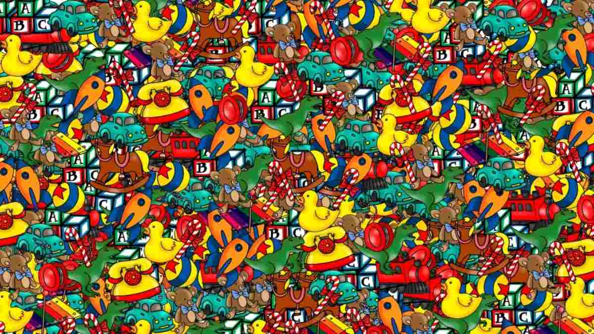 Where Is The Doll? Only 1% Visually Sharp Can Spot It In Under 10 Seconds!