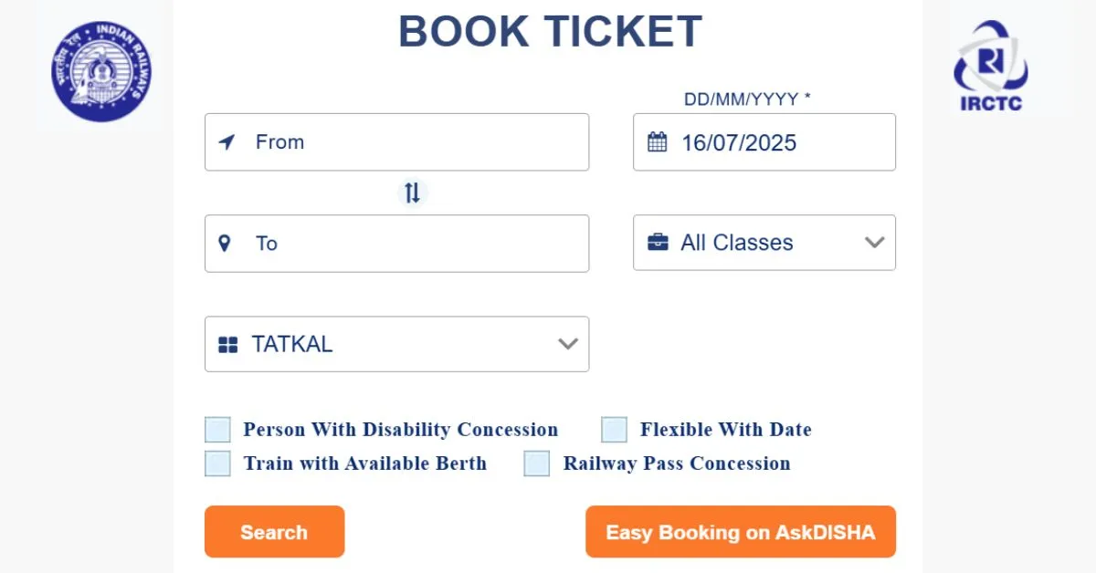 AC क्लास टिकट के लिए: 10:00 से 10:30 बजे तक एजेंट बुकिंग नहीं कर सकेंगे।