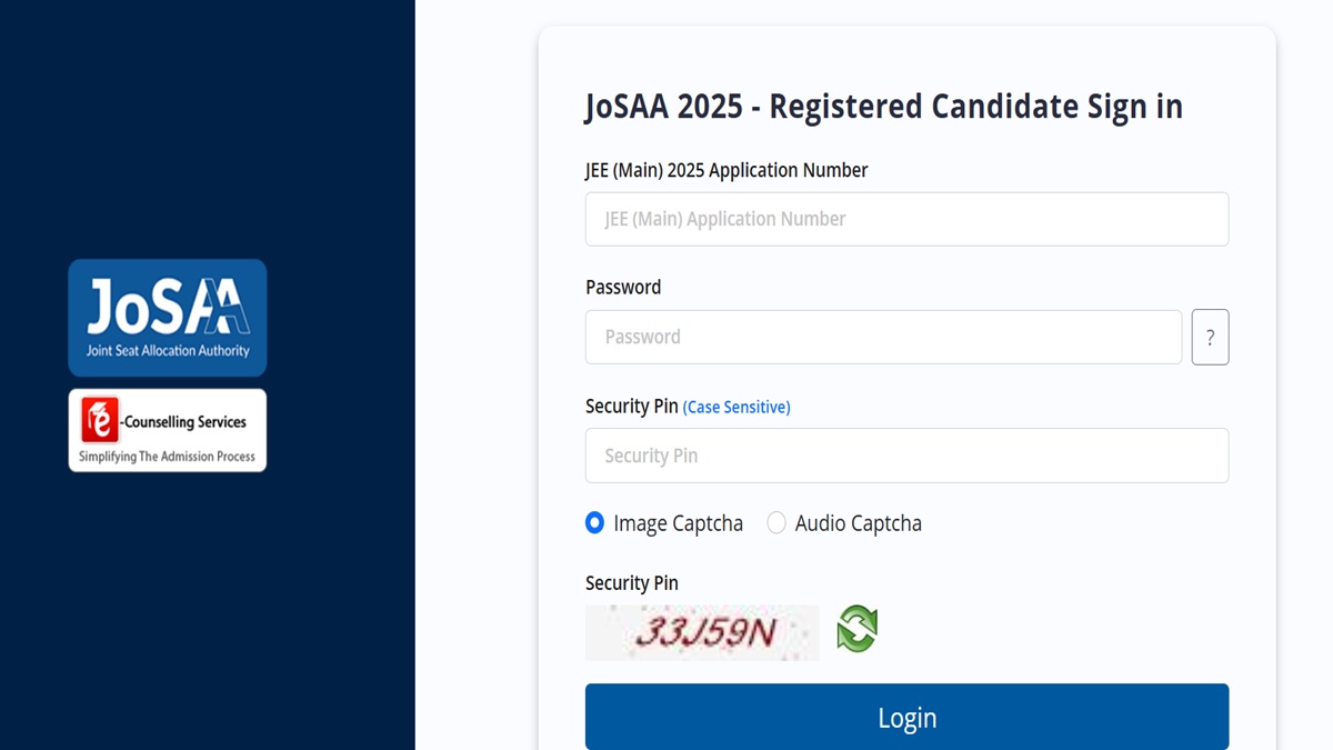JoSAA Counselling 2025 Result Round Seat Allotment 6 Out at josaa.nic.in