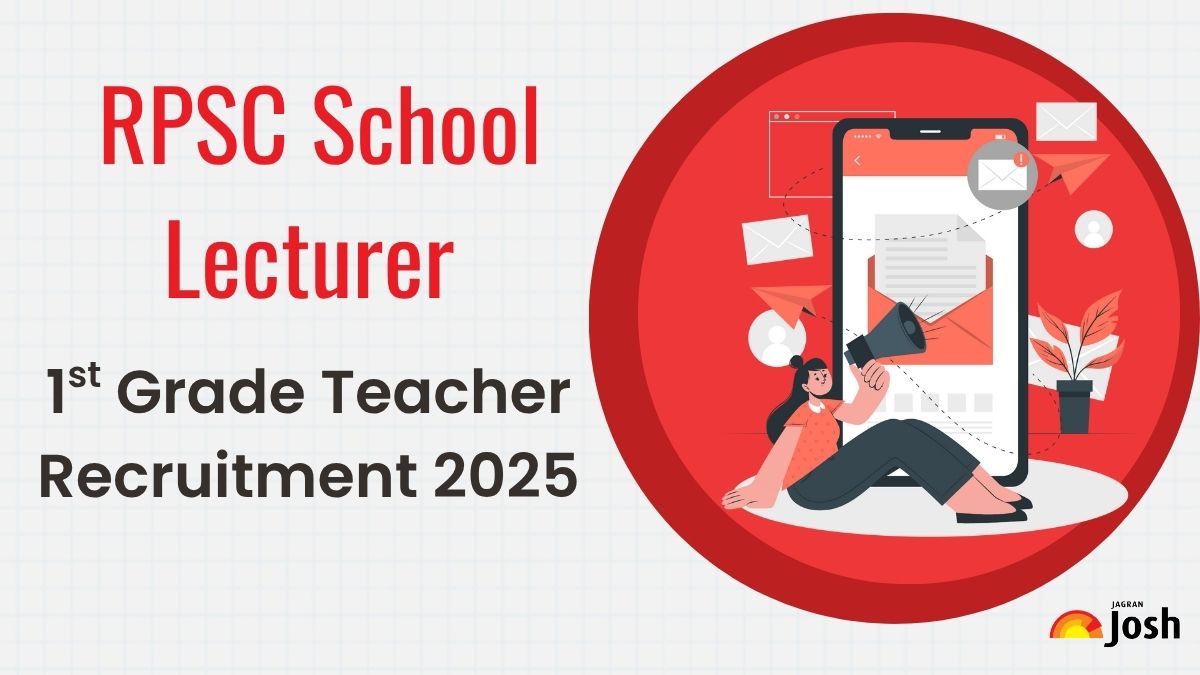 RPSC 1st Grade Teacher Recruitment 2025: Download Notification PDF for 3225 School Lecturer Vacancies