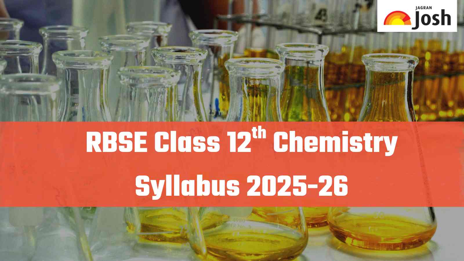 RBSE Class 12th Chemistry Syllabus 2025-26; Download FREE PDF