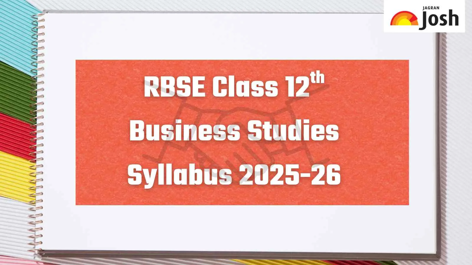 Download RBSE Class 12th Business Studies Syllabus PDF