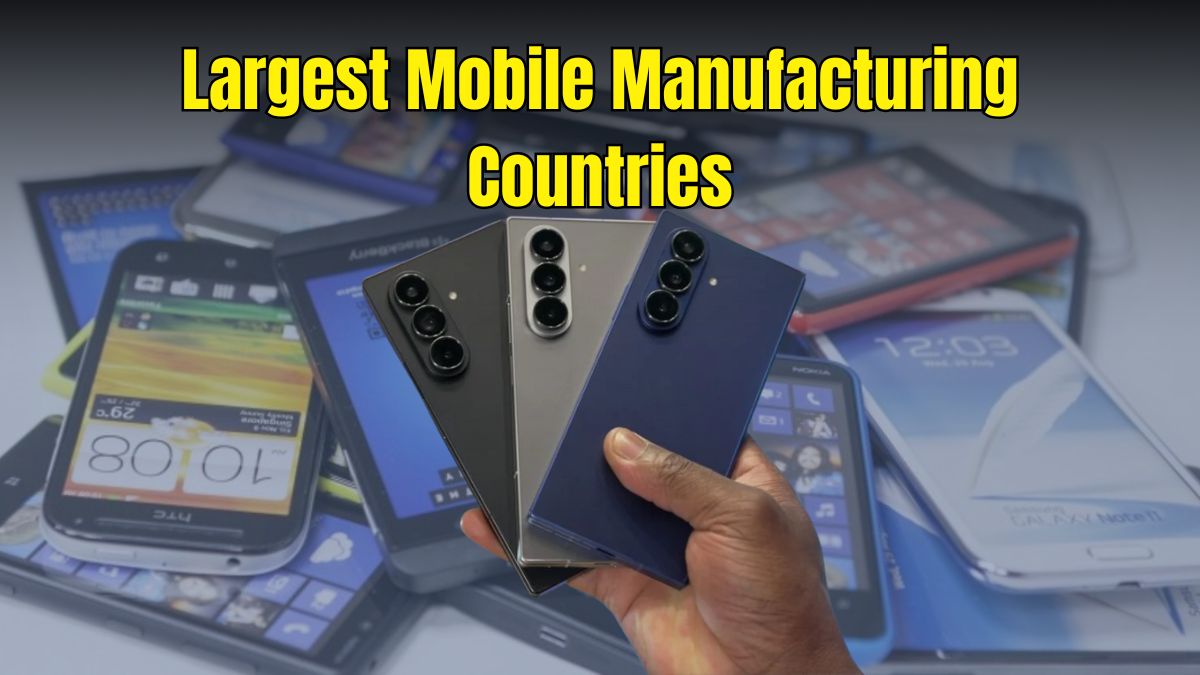 List of Largest Mobile Manufacturing Countries in the World