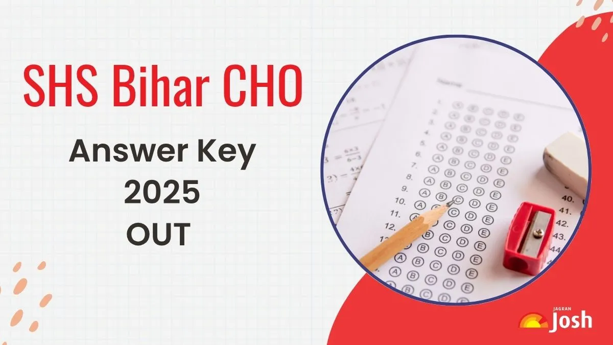 SHS Bihar CHO Answer Key 2025