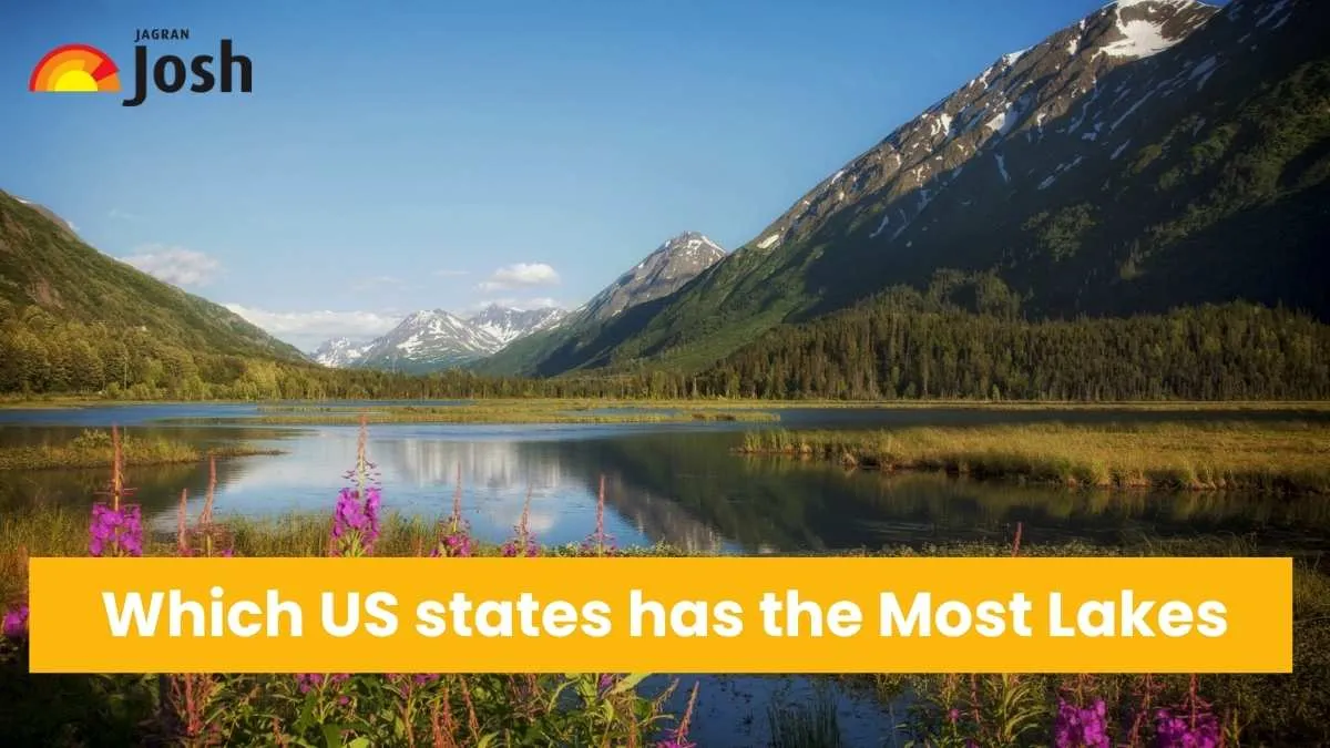 Lake in Alaska, US