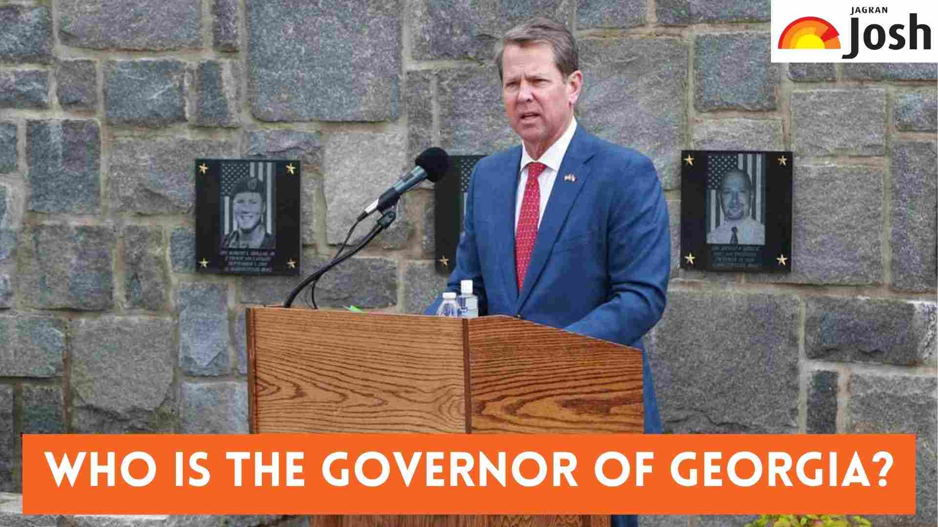 Who is the Governor of Georgia? Check Party, Term and Prior Public Experience