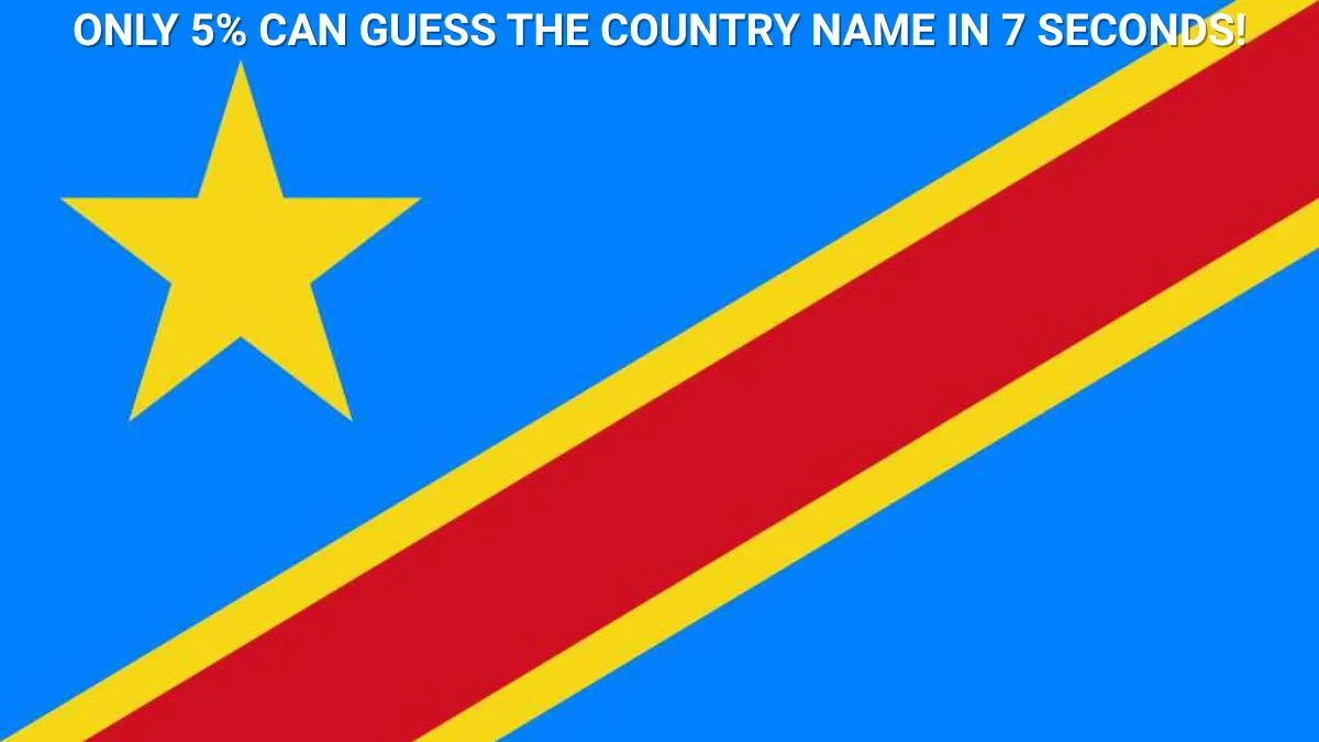 Guess the country name in 7 seconds. Only 5% can!