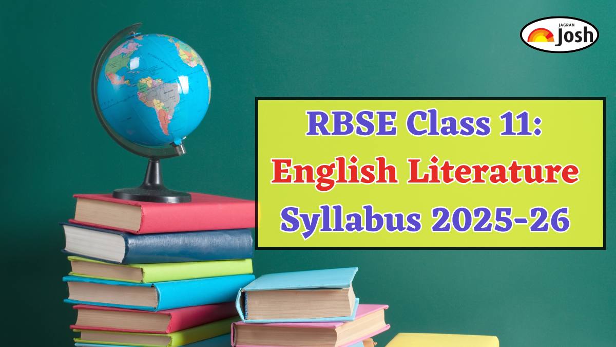 Rajasthan Board RBSE Class 11th English Literature Syllabus 2025-2026, Download PDF Here