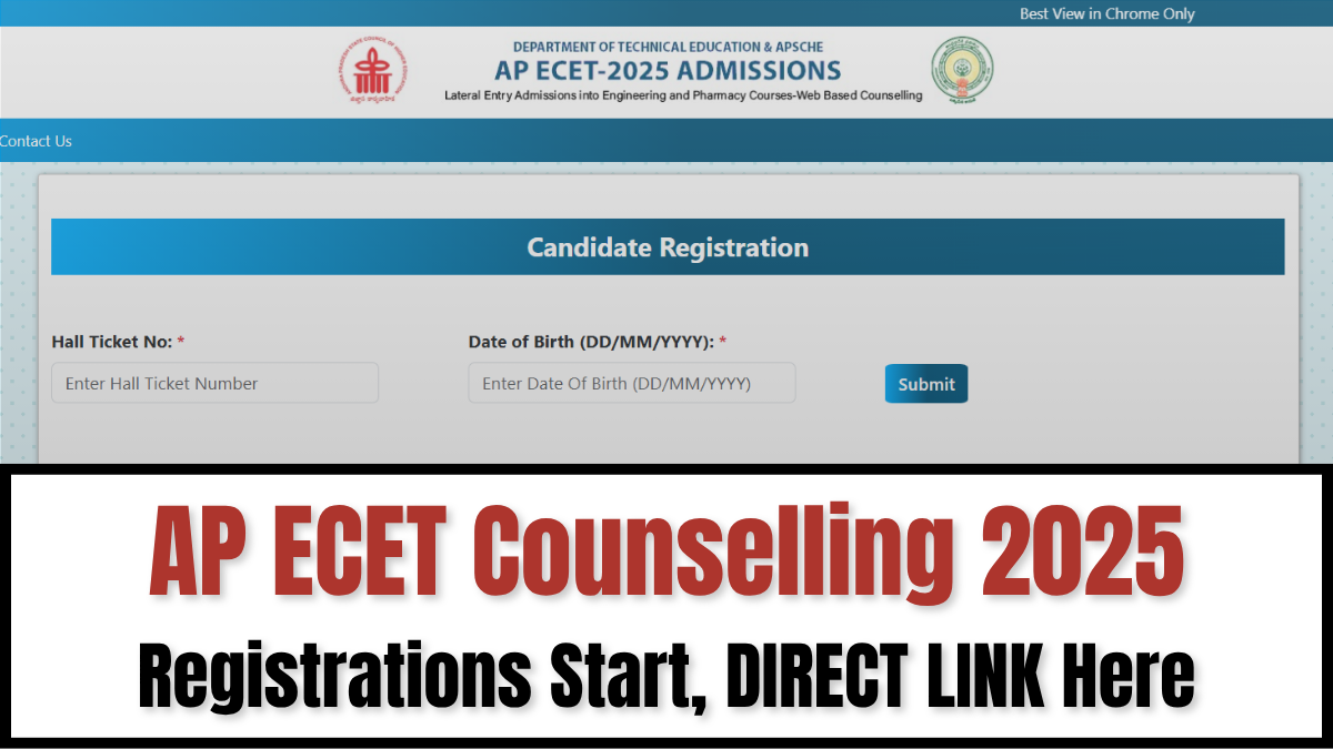 AP ECET 2025 Phase 2 Counselling 2025 open till July 19, 2025.