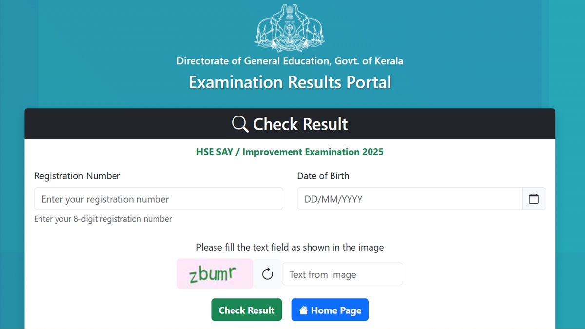 Kerala +2 SAY Exam Result 2025: DHSE Supplementary Marks Memo Released at keralaresults.nic.in