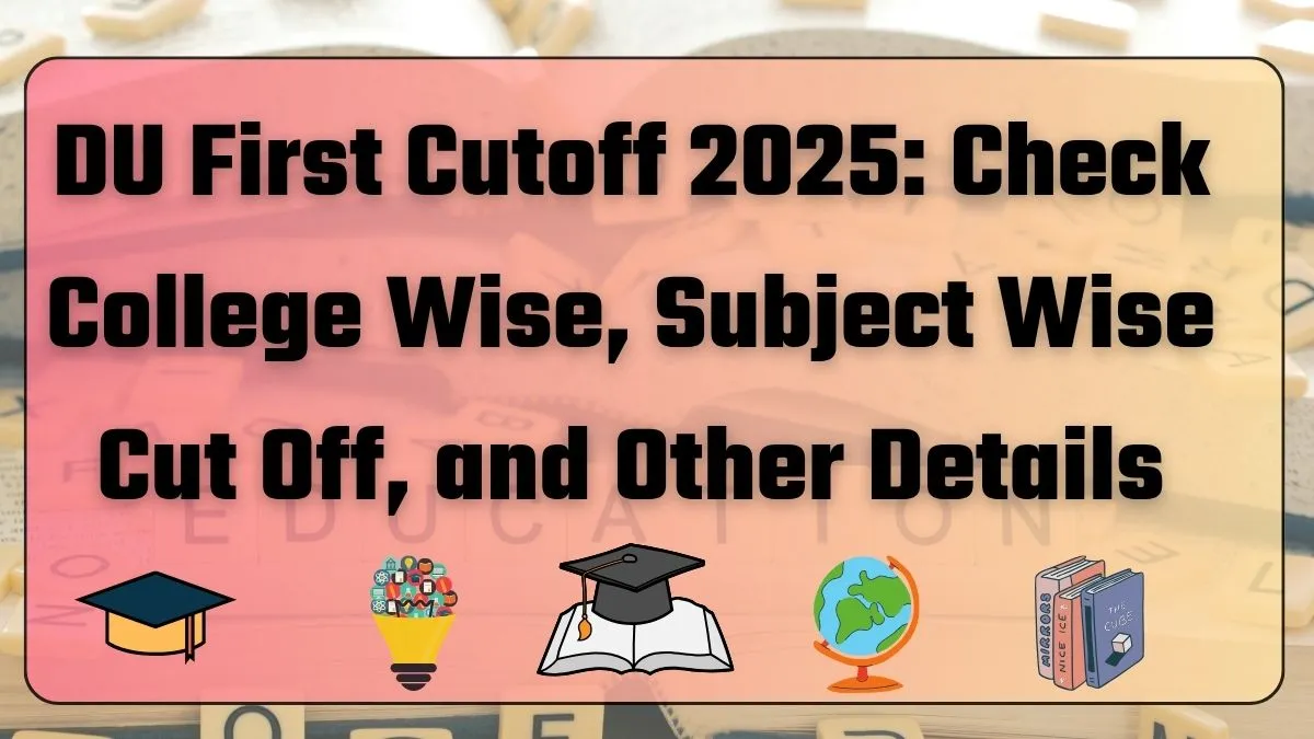 DU First CutOff